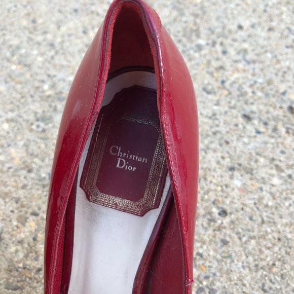 Christian Dior Peep Toe Pumps - Picture 7 of 8